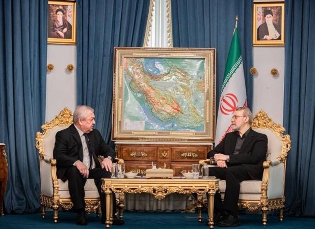 دیدار نماینده پوتین با علی لاریجانی