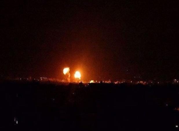 حمله هوایی رژیم صهیونیستی به غزه/تیراندازی مقاومت به هواپیماهای متخاصم