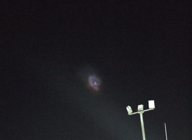 رد عجیب موشک ایرانی در آسمان اردن