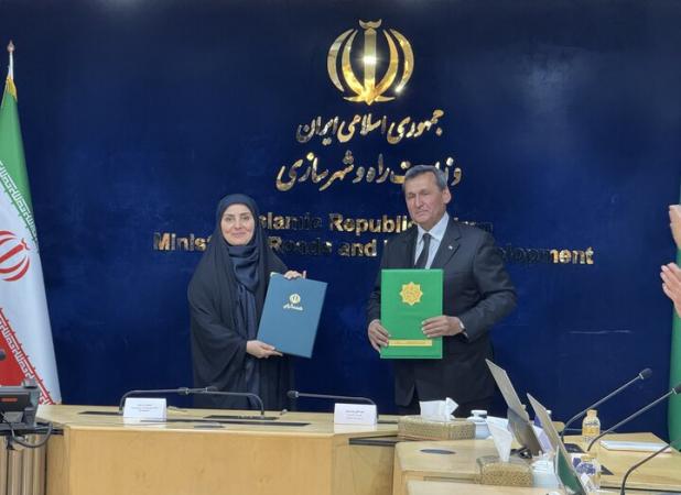 ‌هدف‌گذاری ترانزیت ۲۰ میلیون تن کالا میان ایران - ترکمنستان