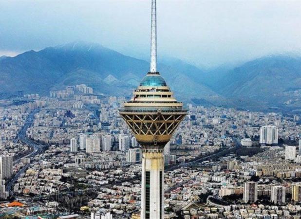 کیفیت هوای تهران در وضعیت "قابل قبول" قرار دارد