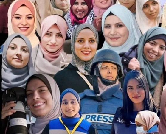 یک قاب لبخند از ۳۷ بانوی خبرنگارِ شهید در غزه