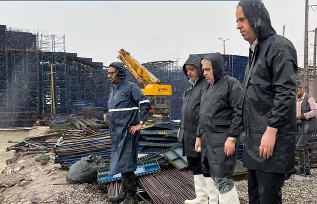 مسیرهای نفوذ آب به تأسیسات حساس بندر شهید رجایی مسدود شد