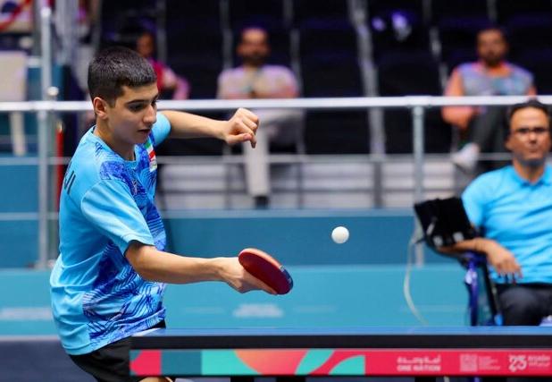 شکست پینگ پنگ بازان ایران در جدول دونفره قهرمانی نوجوانان جهان