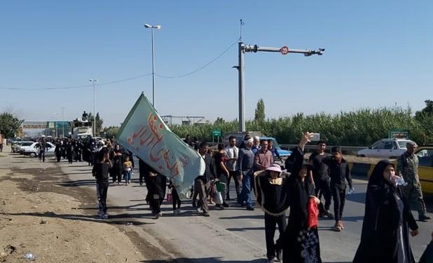 پیاده روی حرم تا حرم دلدادگان شرق گلستان +تصاویر