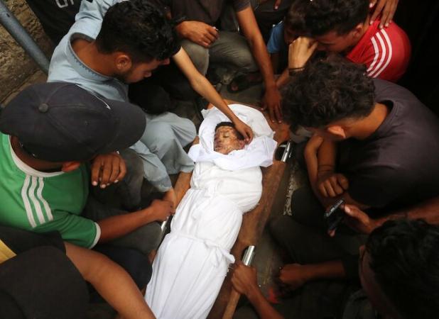 شهادت ۱۵۱ فلسطینی در نوار غزه
