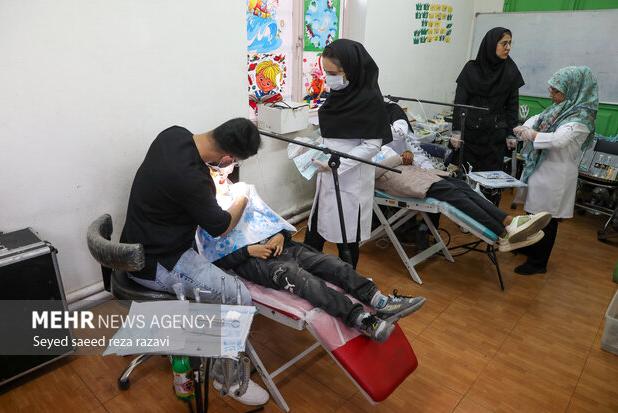 ارائه بیش از ۷۵۰ خدمت رایگان دندانپزشکی در اردوی جهادی مینودشت