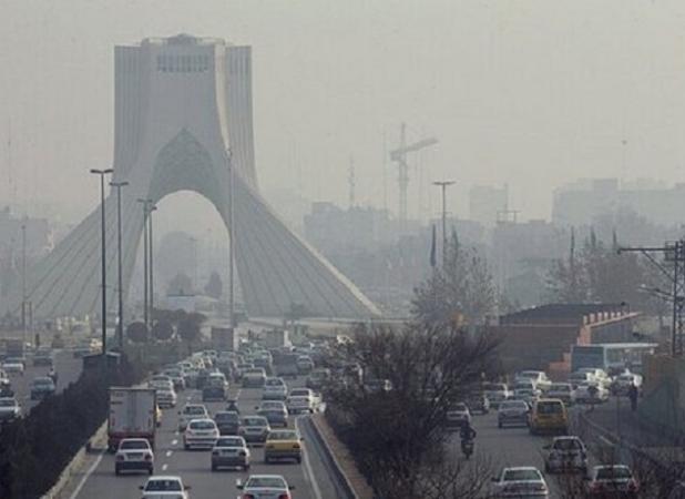 بازگشت آلودگی هوا به تهران با وجود بارندگی