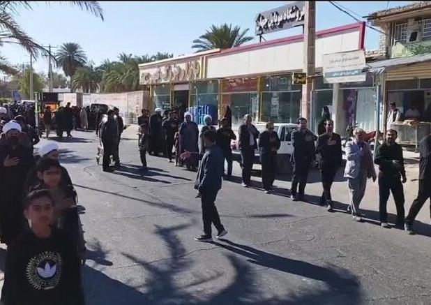 عزاداری مردم فهرج در سالروز شهادت حضرت فاطمه زهرا (س)