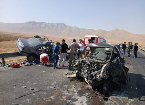 ۵ مصدوم در اثر تصادف رانندگی در جاده اردبیل به سردابه