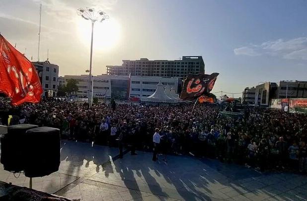 حضور باشکوه مشهدی ها در نخستین سالگرد گرامیداشت شهدای خدمت