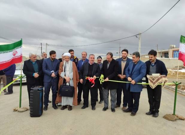 افتتاح ۳ پروژه روستایی در سومین روز دهه فجر در بهار