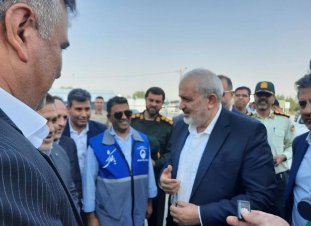 تأمین ۱۳۰ لیتر بر ثانیه آب پایدار در مرز مهران برای اربعین