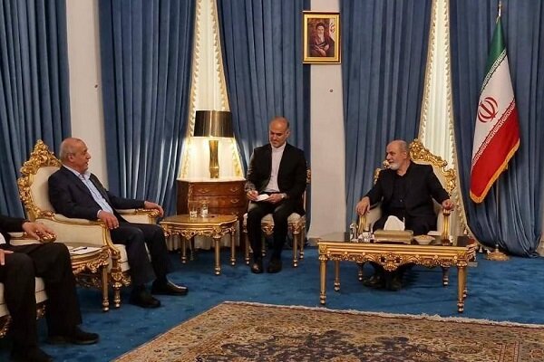دیدار معاون دبیرکل جبهه مردمی آزادی فلسطین با احمدیان