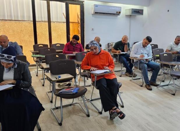 آزمون مقدماتی آموزش زبان فارسی در بغداد برگزار شد