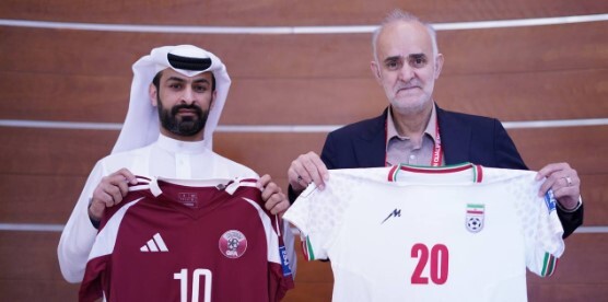 تیم ملی فوتبال ایران مقابل قطر سفید می‌پوشد