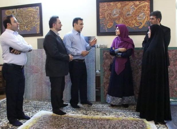 دیدار معان هنری وزیر فرهنگ با «احسان حیدرزاده یگانه»