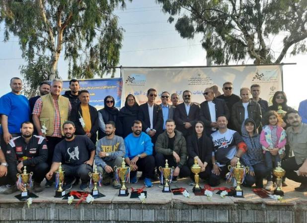 مسابقات موتورکراس و آفرودآماتور مازندران در بابلسر پایان یافت