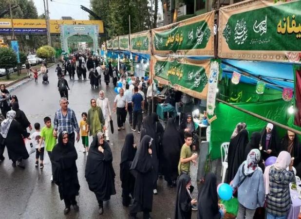 برگزاری جشنهای غدیر در محله های جنوب کرمان