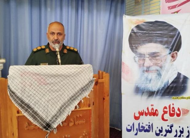 فرمانده سپاه بردسکن: توکل بر خدا و همدلی رمز پیروزی ملت ایران است
