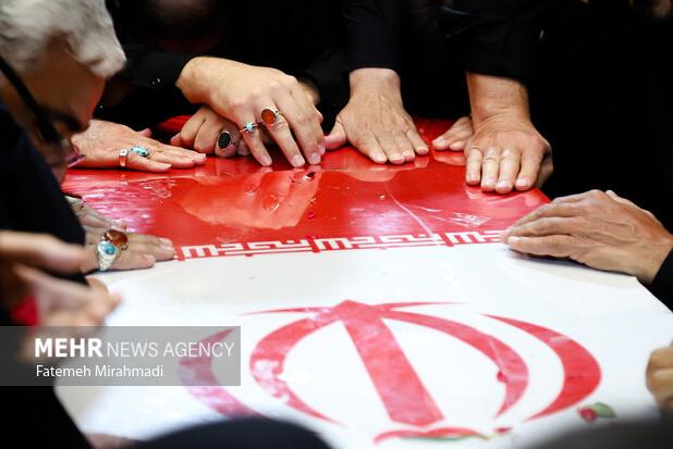 مراسم تشییع پیکر پدر شهید رمضانعلی سیاه بالایی در گرگان برگزار می‌شود