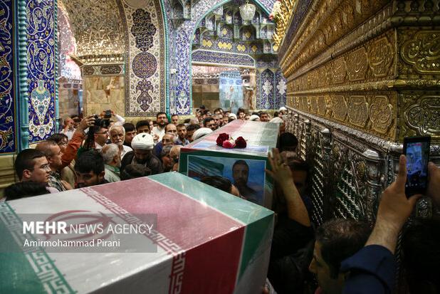 وداع و تشییع پیکر ۳ شهید حمله رژیم صهیونی در قم برگزار می‌شود