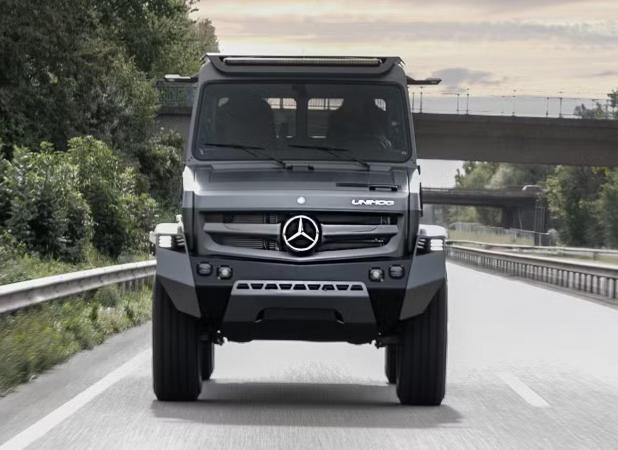 مرسدس بنز از لوکس‌ترین یونیماگ جهان رونمایی کرد