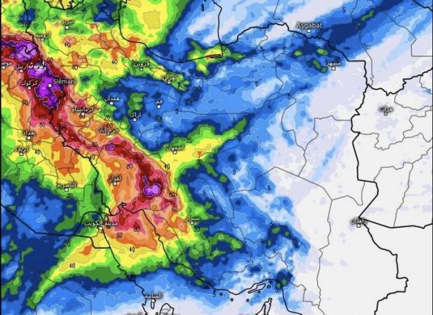 فعالیت سامانه بارشی جدید از امروز؛ هشدار بارش برف و باران در ۲۰ استان