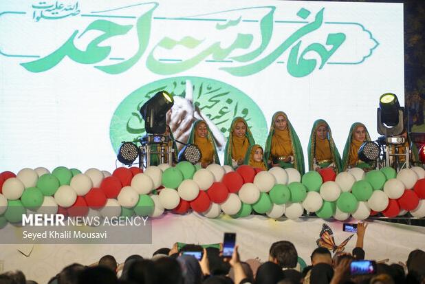 گوشه‌هایی از جشن مهمانی امت احمد(ص) در اهواز