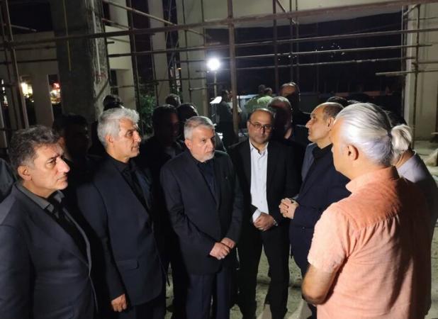 بازدید وزیر میراث فرهنگی از یک پروژه گردشگری در چابکسر