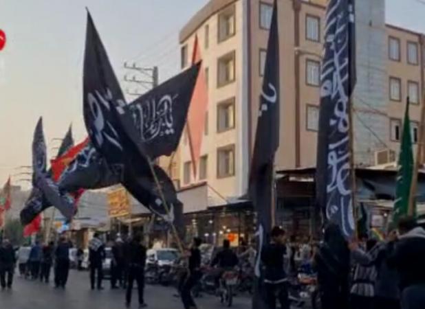 استقبال از کاروان بزرگ پیاده روی اربعین حسینی در گناوه