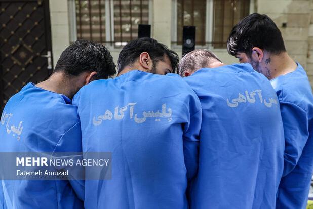 دستگیری هنجارشکنان باغمیشه تبریز