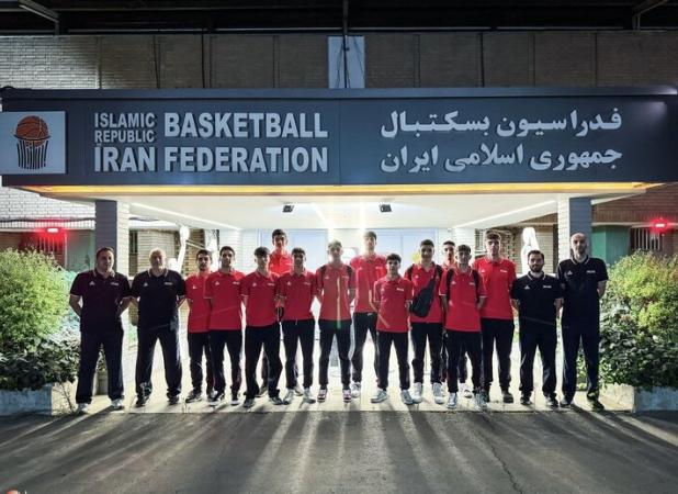 اعزام بسکتبالیست های زیر ١٦ سال به کاپ آسیا