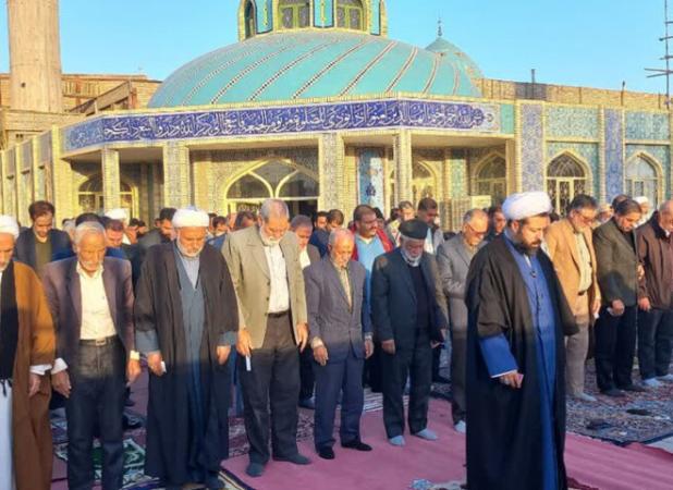 نماز طلب باران در تربت جام