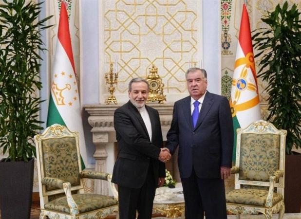 دیدار عراقچی با رئیس جمهور تاجیکستان