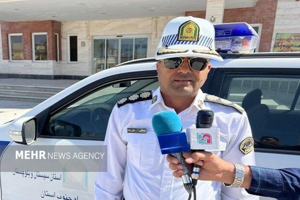 سرهنگ کول زاده: تصادف محور سرباز-ایرانشهر یک کشته و ۴ زخمی برجای گذاشت