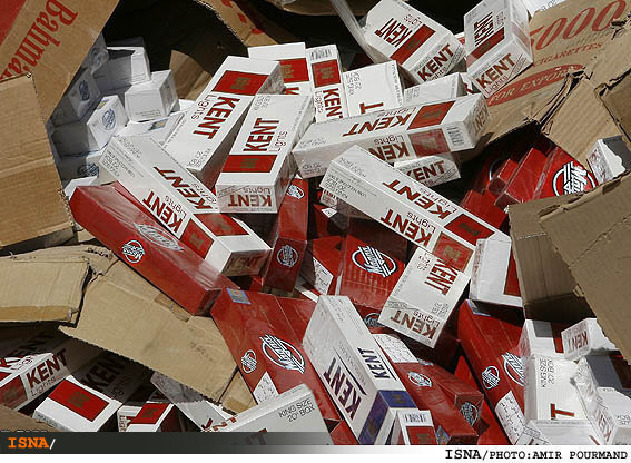 تعزیر ۱۰ میلیارد ریالی قاچاقچیان سیگار در لرستان        