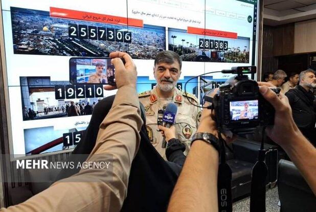 عبور هر زائر اربعین از مرز ۴ ثانیه طول می کشد