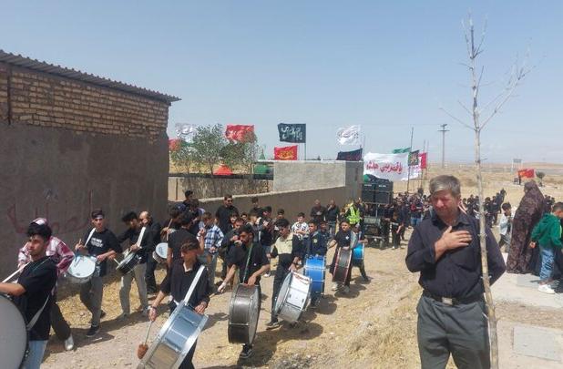 عزاداری سنتی روستای شنازند قزوین