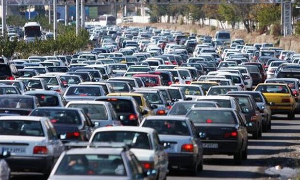 ترافیک پرحجم و سنگین صبحگاهی در معابر و بزرگراه‌های تهران
