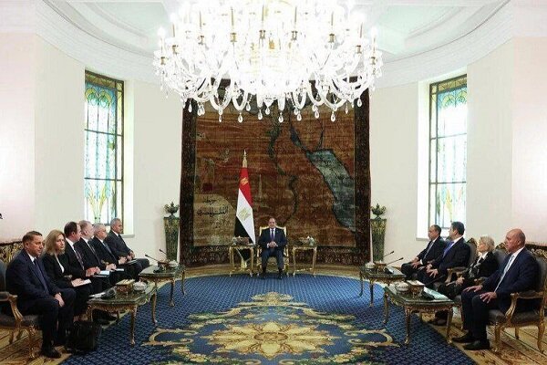 محورهای مذاکرات میان هیئت روسی و رئیس جمهور مصر