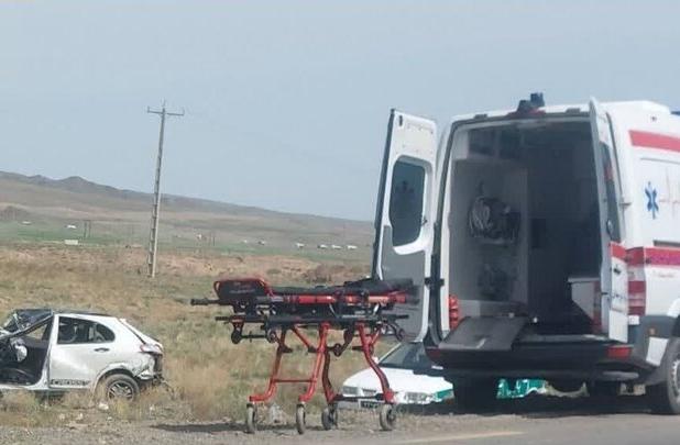 تصادف شدید در خوزستان ۱۰ مصدوم بر جای گذاشت