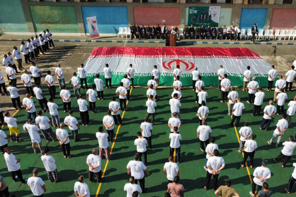 دو همگانی زندانیان رشت به مناسبت روز المپیک  برگزار شد