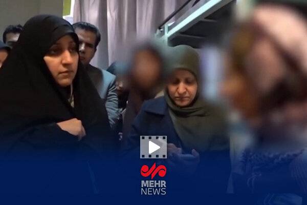 گفتگوی معاون رئیس‌جمهور با بازداشت شدگان ناآرامی‌های اخیر