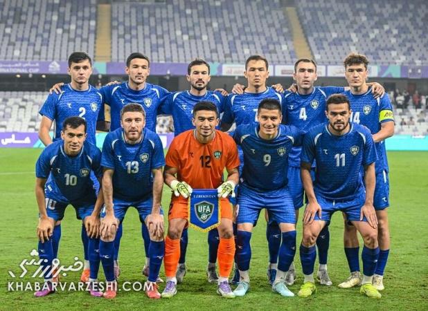 «هیس» بازیکنان ازبکستان به ایران!