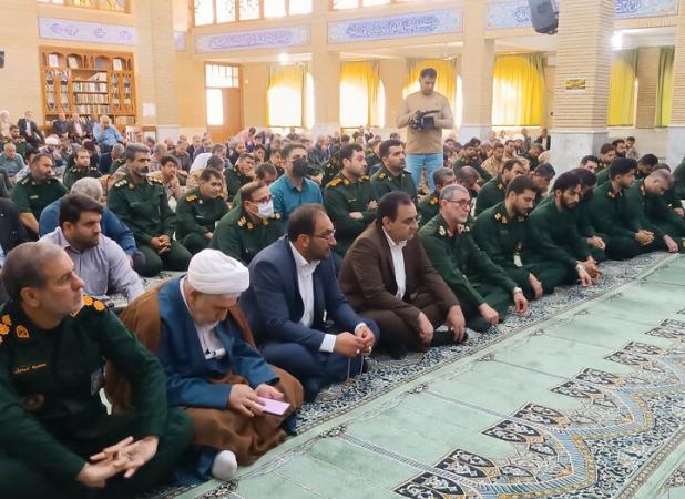گرامیداشت هفتمین روز شهادت سردار شهید حاج «نظر همتی»در ایلام برگزار شد