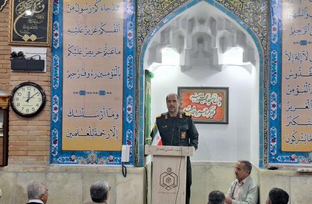 سردار رضایی: ماندگاری انقلاب متکی به مردم است