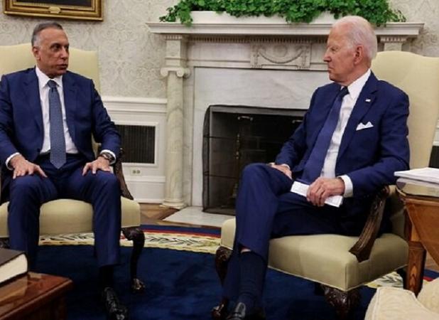 بیانیه دفتر الکاظمی درباره جزئیات دیدار با بایدن