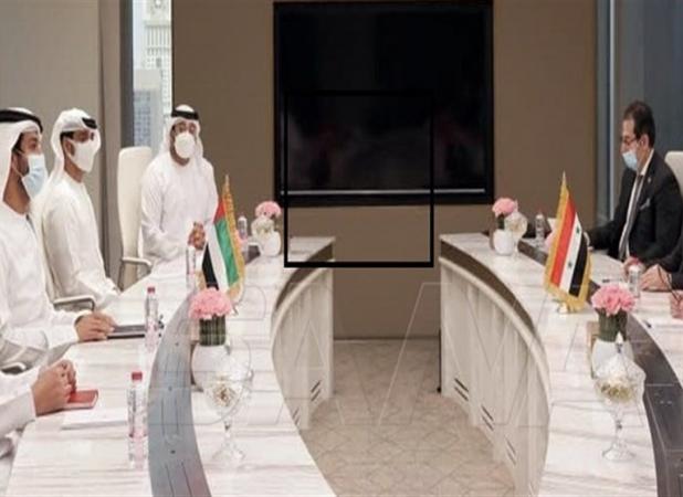 توافق امارات و سوریه برای افزایش همکاری‌های اقتصادی