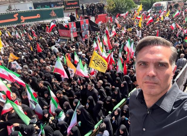 عکس سلفی خبرنگار CNN در تهران پربازدید شد